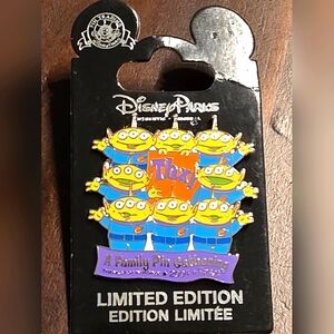 Rare Disney Toy Story Family Aliens pin